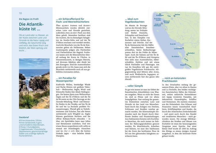 Produktbild: MICHAEL M&Uuml;LLER Reisef&uuml;hrer Franz&ouml;sische Atlantikk&uuml;ste