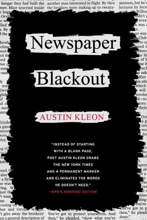 Produktbild: Newspaper Blackout