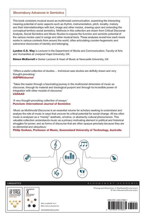 Produktbild: Music as Multimodal Discourse
