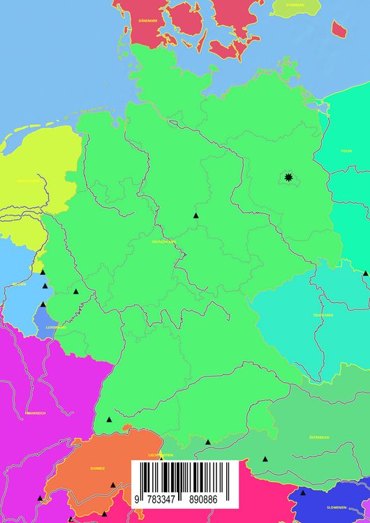 Produktbild: Kontinent Europa geographischer Atlas Arbeitsheft f&uuml;r Kinder