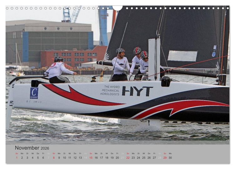 Produktbild: High Speed Katamarane - Schwebend ans Limit (Wandkalender 2026 DIN A3 quer), CALVENDO Monatskalender