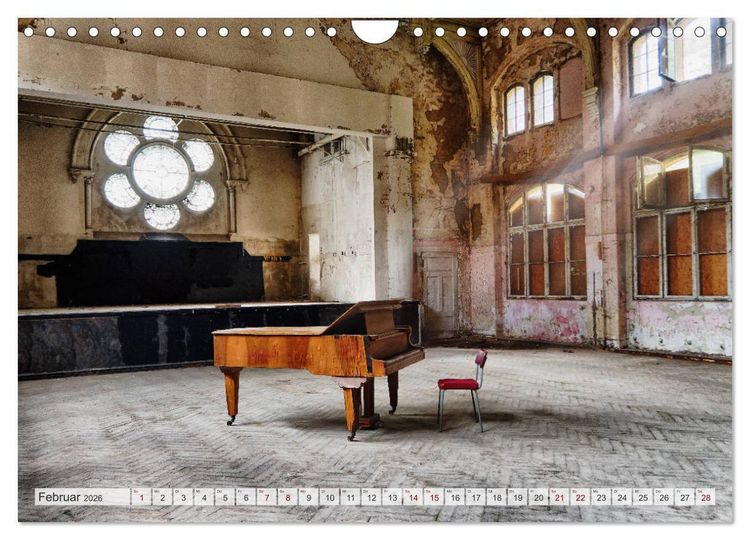 Produktbild: Lost Places Kalender - Daylight (Wandkalender 2026 DIN A4 quer), CALVENDO Monatskalender