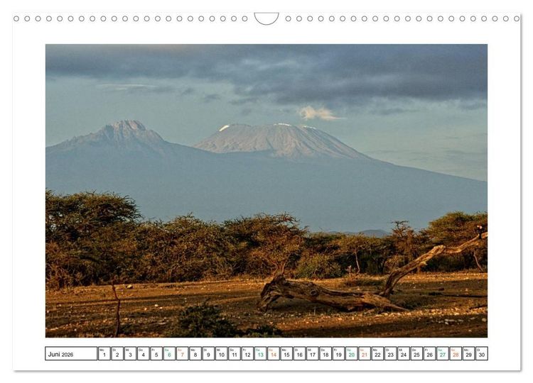 Produktbild: Karibu - Landschaften in Kenia (Wandkalender 2026 DIN A3 quer), CALVENDO Monatskalender