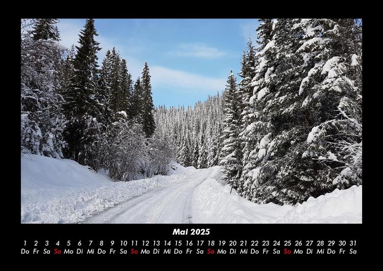 Produktbild: Winterzauber 2025 Fotokalender DIN A3