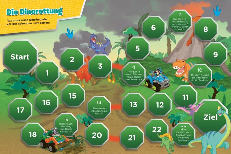 Produktbild: PAW Patrol Mitmachbuch: Mein heldenhaftes Brettspielbuch