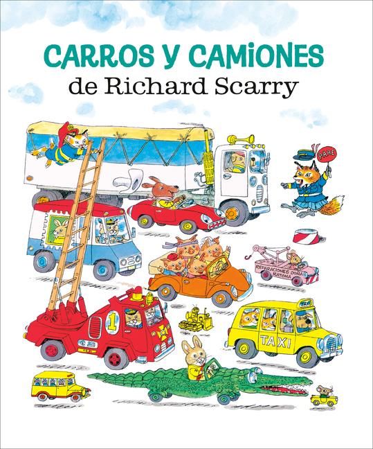 Produktbild: Carros y camiones de Richard Scarry (Richard Scarry's Cars and Trucks and Things that Go Spanish Edition)