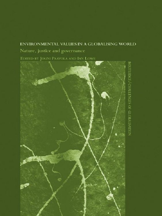 Produktbild: Environmental Values in a Globalizing World