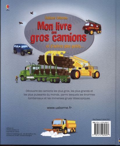 Produktbild: Mon livre des gros camions et d'autres plus petits...