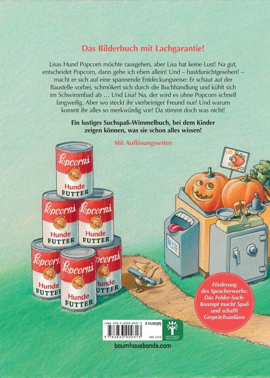 Produktbild: Wo ist Popcorn? Ein Hunde-Suchspa&szlig;-Abenteuer