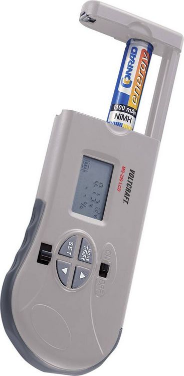 Produktbild: VOLTCRAFT Batterietester MS-229 LCD Messbereich (Batterietester) 1,2 V, 1,5 V, 3 V, 9 V, 12 V Akku, Batterie MS-229 LCD