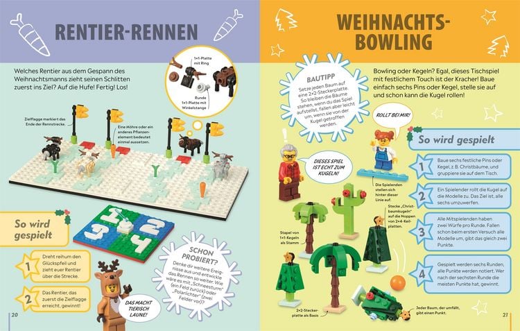 Produktbild: LEGO&reg; Weihnachten Das Spielebuch