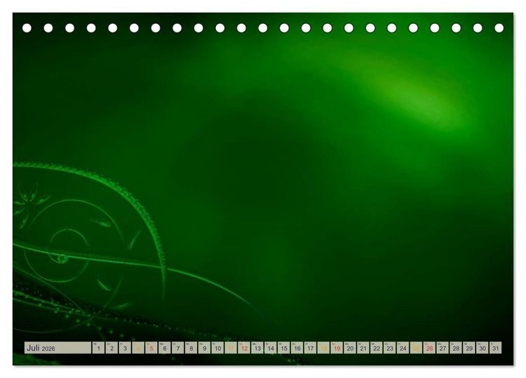 Produktbild: Kalender, Fotos selbst einkleben, selbst gestalten (Tischkalender 2026 DIN A5 quer), CALVENDO Monatskalender