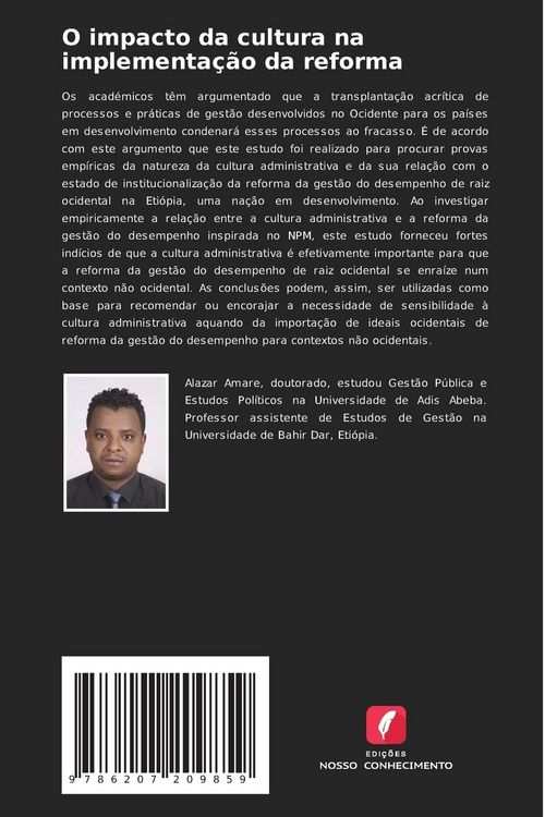 Produktbild: O impacto da cultura na implementa&ccedil;&atilde;o da reforma