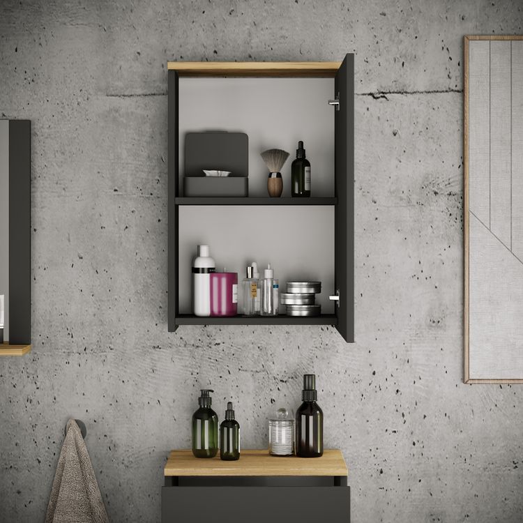 Produktbild: H&auml;ngeschrank Badregal Badm&ouml;bel Wandschrank Cosila