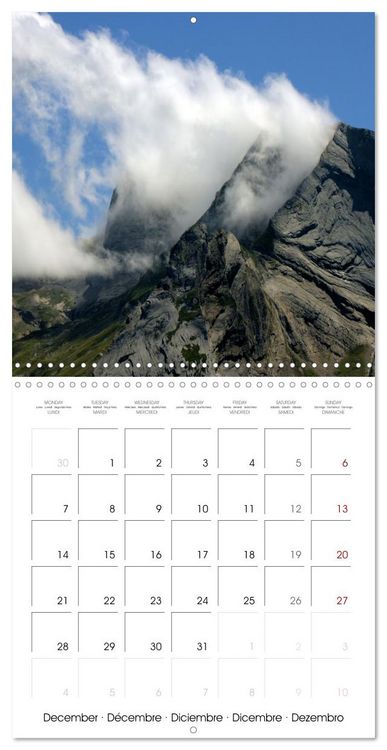 Produktbild: Deux &eacute;t&eacute;s en Vall&eacute;e d'Ossau (Calendrier mural carr&eacute; 2026 30x30 cm) Calendrier double avec une page pour vos prises de notes