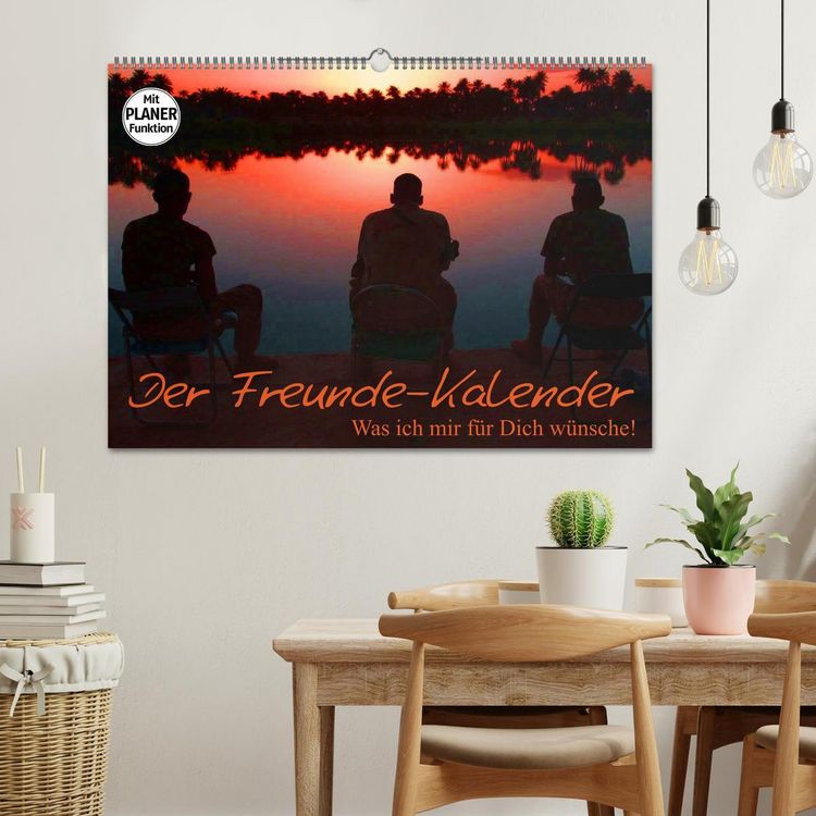 Produktbild: Der Freunde-Kalender (Wandkalender 2026 DIN A2 quer), CALVENDO Monatskalender
