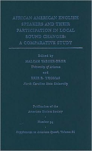 Produktbild: Thomas, E: African American English Speakers and Their Parti