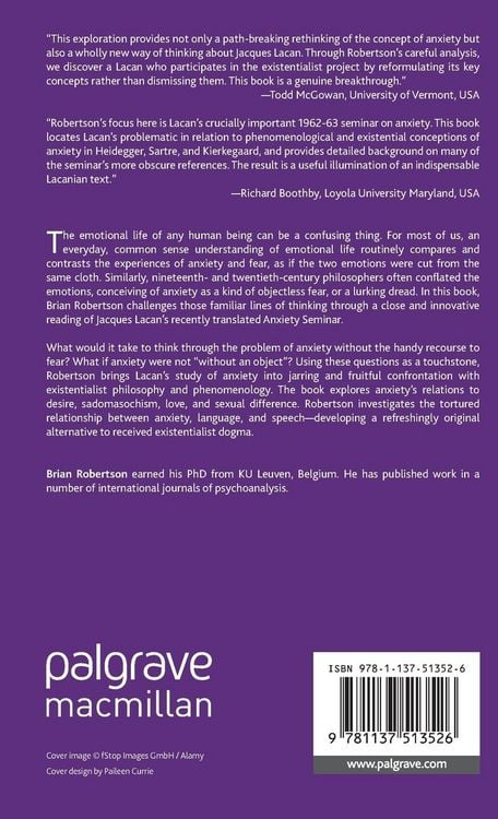 Produktbild: Lacanian Antiphilosophy and the Problem of Anxiety