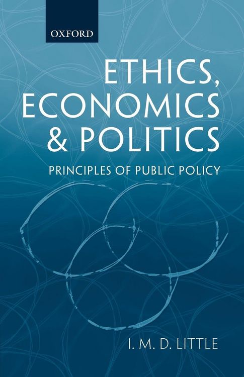 Produktbild: Ethics, Economics and Politics