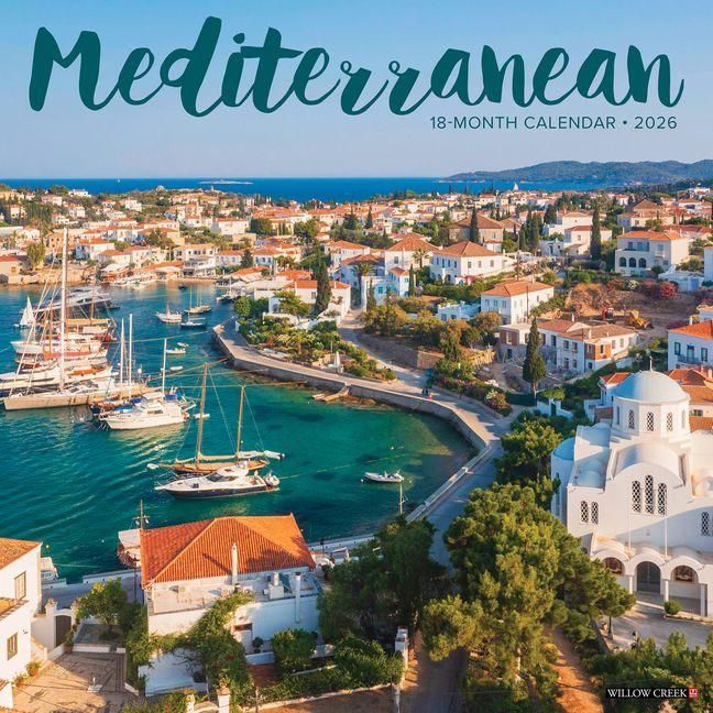 Produktbild: Mediterranean 2026 Wall Calendar