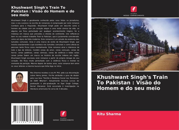 Produktbild: Khushwant Singh's Train To Pakistan : Vis&atilde;o do Homem e do seu meio
