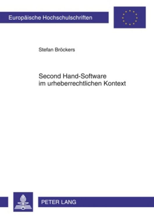 Produktbild: Second Hand-Software im urheberrechtlichen Kontext