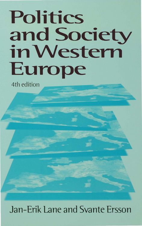 Produktbild: Politics and Society in Western Europe