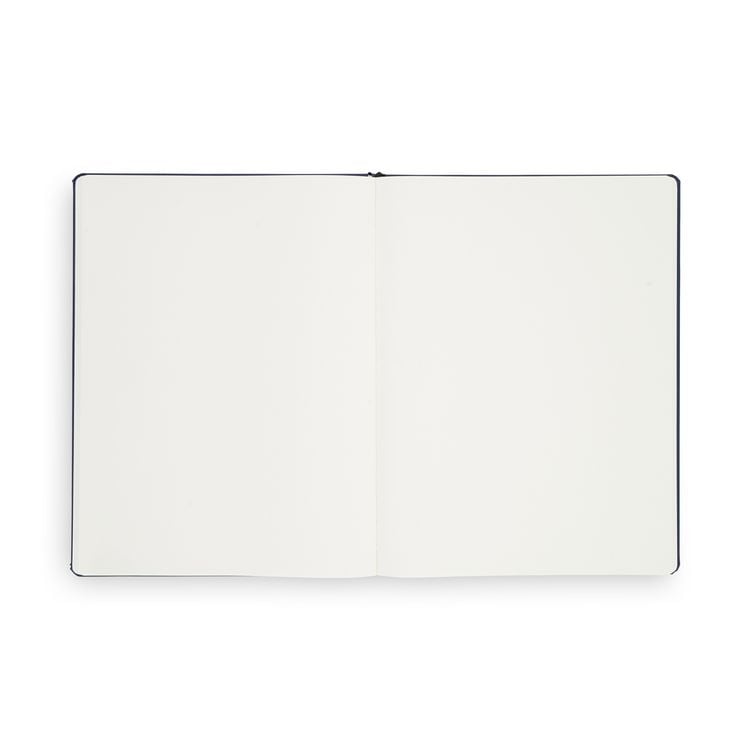 Produktbild: Notizbuch A4 Hardcover Navy Blue Blanko, 192 Seiten