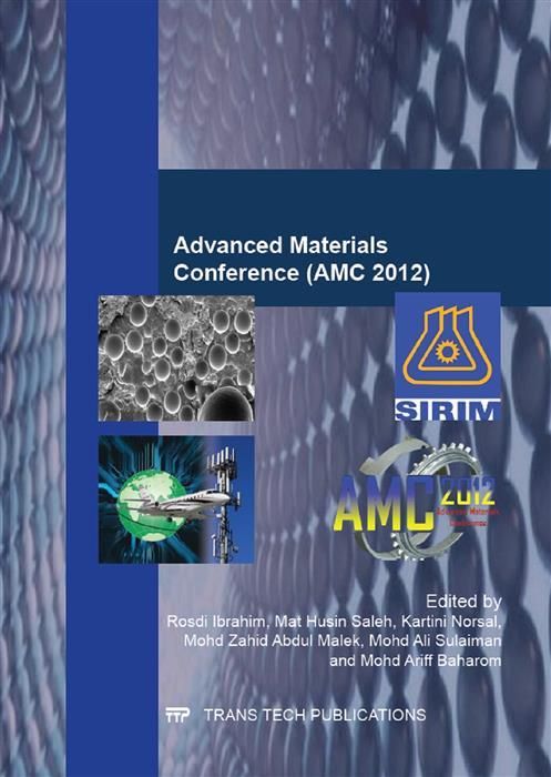 Produktbild: Advanced Materials Conference (AMC 2012)