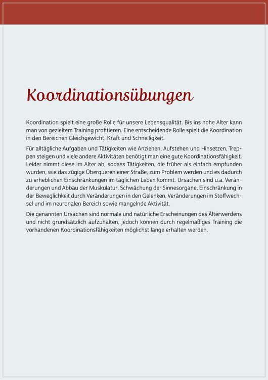 Produktbild: Aktives Ged&auml;chtnistraining f&uuml;r Senioren mit Bewegungen. So halten Sie Kopf und K&ouml;rper fit