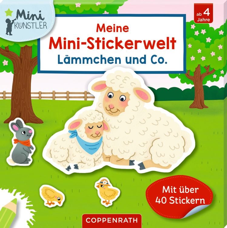 Produktbild: Meine Mini-Stickerwelt - Lämmchen und Co.