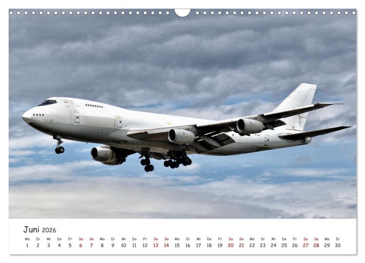 Produktbild: Besondere Flugzeugtypen (Wandkalender 2026 DIN A3 quer), CALVENDO Monatskalender