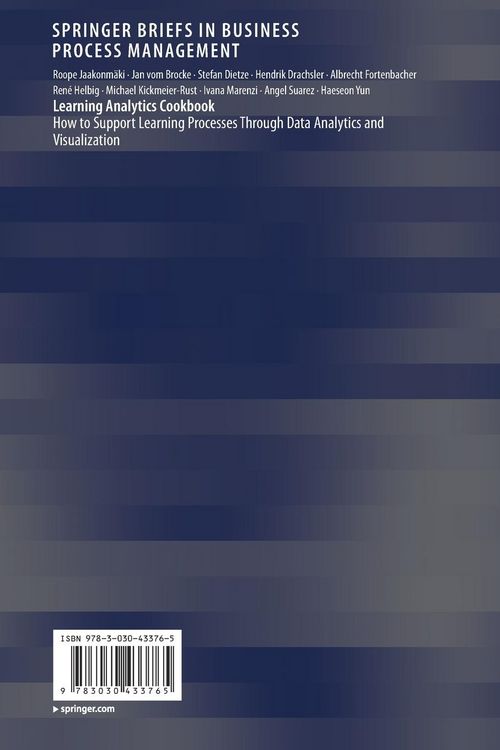 Produktbild: Learning Analytics Cookbook