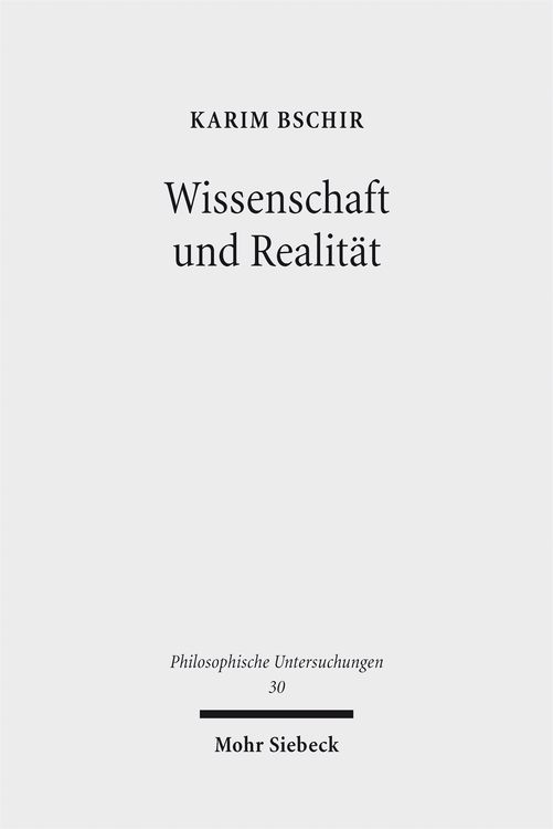 Produktbild: Wissenschaft und Realit&auml;t
