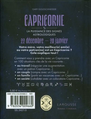 Produktbild: Capricorne : la puissance des signes astrologiques