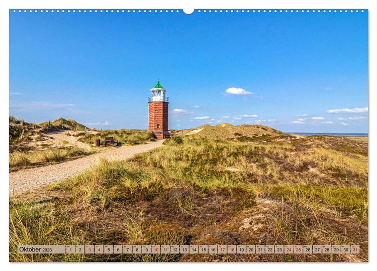 Produktbild: IN SYLT VERLIEBT (Wandkalender 2026 DIN A2 quer), CALVENDO Monatskalender