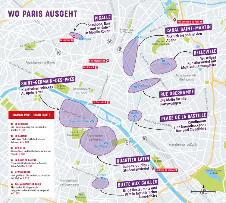 Produktbild: MARCO POLO Reisef&Atilde;&frac14;hrer Paris