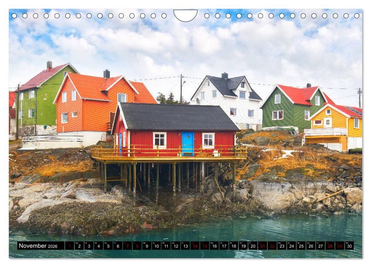 Produktbild: Lofoten Inselzauber (Wandkalender 2026 DIN A4 quer), CALVENDO Monatskalender