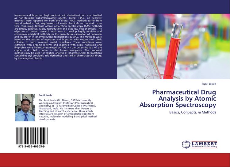 Produktbild: Pharmaceutical Drug Analysis by Atomic Absorption Spectroscopy