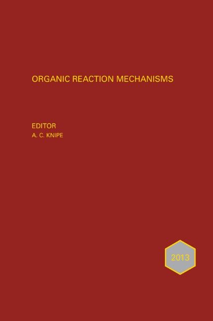 Produktbild: Organic Reaction Mechanisms 2013