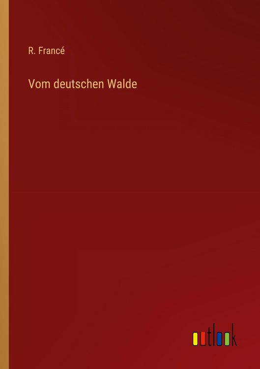 Produktbild: Vom deutschen Walde