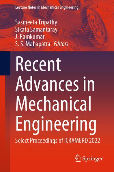 Produktbild: Recent Advances in Mechanical Engineering
