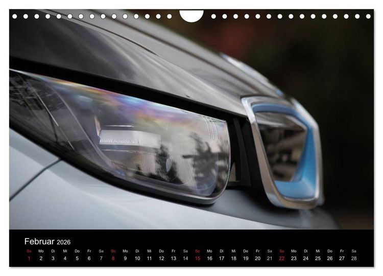 Produktbild: BMW i3 (Wandkalender 2026 DIN A4 quer), CALVENDO Monatskalender