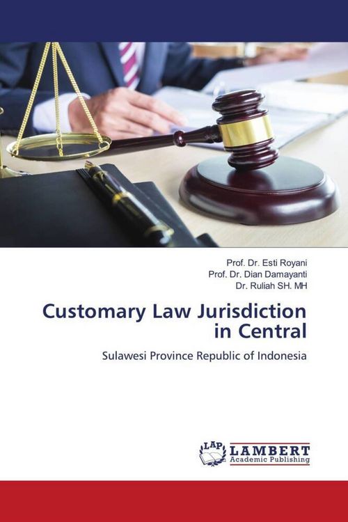 Produktbild: Customary Law Jurisdiction in Central