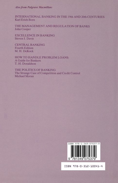 Produktbild: British Banking, 1960&ndash;85