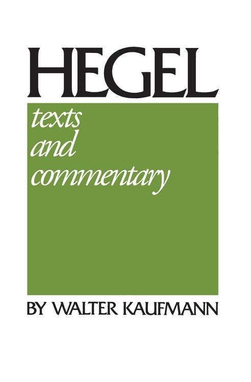 Produktbild: Hegel