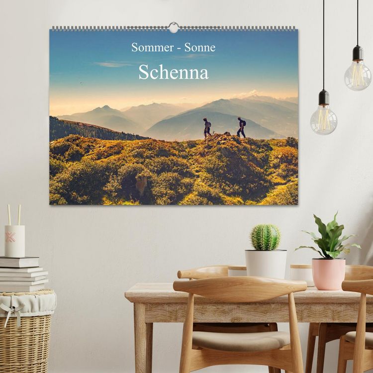 Produktbild: Sommer - Sonne - Schenna (Wandkalender 2026 DIN A2 quer), CALVENDO Monatskalender