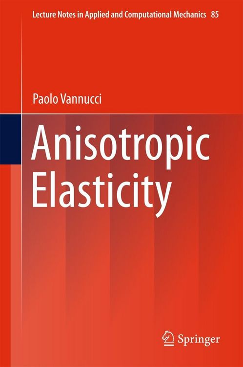 Produktbild: Anisotropic Elasticity