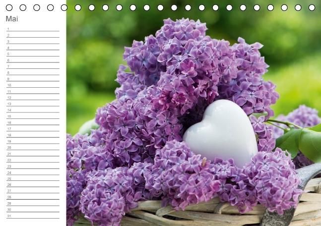 Produktbild: Herzig / Geburtstagskalender (Tischkalender immerw&auml;hrend DIN A5 quer)