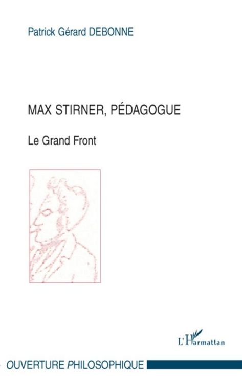 Produktbild: Max Stirner, pedagogue